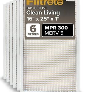 Filtrete Clean Living Air Filters 16x25x1